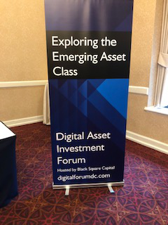 Digital Asset Investment Forum in Washington DC
